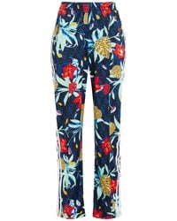 adidas Originals Printed Jersey Track Trousers - Blue