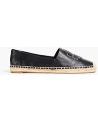 Tory Burch - Ines Leather Espadrilles - Lyst