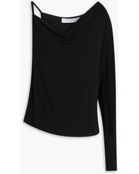IRO - One-shoulder Draped Jersey Top - Lyst
