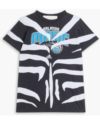 Conner Ives - Printed Cotton-Jersey T-Shirt - Lyst