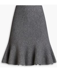 Jil Sander - Wool And Cashmere-blend Skirt - Lyst