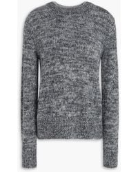 Vince - Melierter strickpullover - Lyst