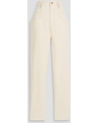 Isabel Marant - Padeloisasr High-Rise Tapered Jeans - Lyst