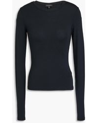 Rag & Bone - Luca Modal-blend Jersey Top - Lyst