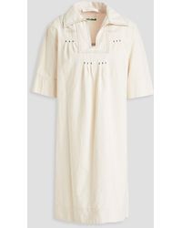 See By Chloé - Embroidered Cotton Dress - Lyst