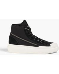 Y-3 - Ajatu court high-top-sneakers aus canvas - Lyst