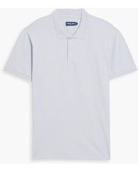 Frescobol Carioca - Dias Stretch Cotton And Lyocell-blend Piqué Polo Shirt - Lyst