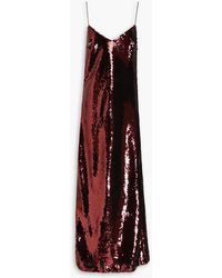 Ronny Kobo - Shelly Sequined Metallic Woven Maxi Dress - Lyst