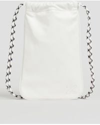 Zimmermann - Embroidered Leather Shoulder Bag - Lyst
