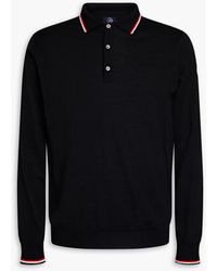 Fusalp - Striped Merino Wool Polo Shirt - Lyst