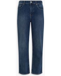 Claudie Pierlot - High-Rise Straight-Leg Jeans - Lyst