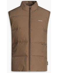 Holzweiler - Quilted Logo-print Shell Down Vest - Lyst