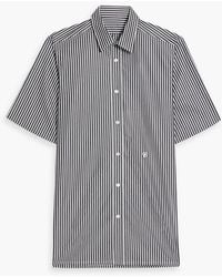 Maison Margiela - Striped Cotton-Poplin Shirt - Lyst