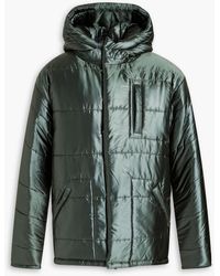 Maison Kitsuné - Quilted Shell Hooded Jacket - Lyst