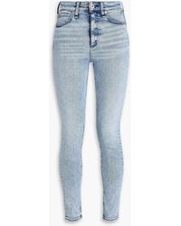 Rag & Bone - Nina Faded High-rise Skinny Jeans - Lyst