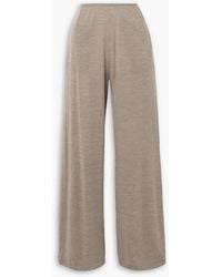 Leset - James Merino Wool Wide-leg Pants - Lyst