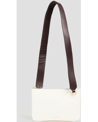 Jil Sander - Two-tone Leather Cross-body Bag - Lyst