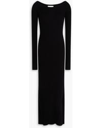 Loulou de Saison - Anoush Ribbed Wool And Cashmere-Blend Midi Dress - Lyst