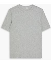 TOTEME - Cotton-Blend Jersey T-Shirt - Lyst