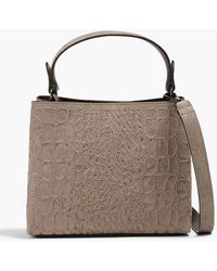 Brunello Cucinelli - Embellished Suede Tote - Lyst