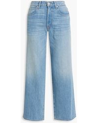 SLVRLAKE Denim - Madison High-rise Straight-leg Jeans - Lyst
