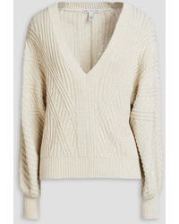 Autumn Cashmere - Ribbed Cotton Sweater - Lyst
