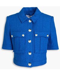Veronica Beard - Rosalina Cropped Cotton-Blend Tweed Jacket - Lyst