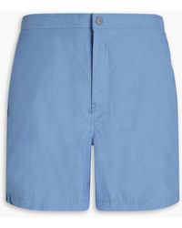 Onia - Calder 6e Mid-length Cotton-blend Swim Shorts - Lyst