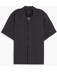 Rag & Bone - Avery Printed Crepe Shirt - Lyst