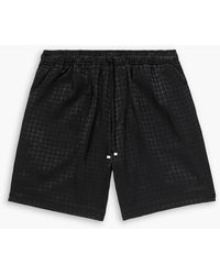 Amiri - Straight-Leg Jacquard Drawstring Shorts - Lyst