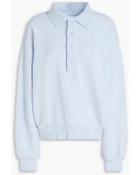 Citizens of Humanity - Cotton-blend Fleece Polo Shirt - Lyst
