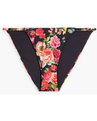 Onia - Floral-print Low-rise Bikini Briefs - Lyst