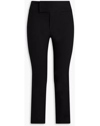 Isabel Marant - Hose mit schmalem bein aus crêpe aus einer baumwollmischung - Lyst