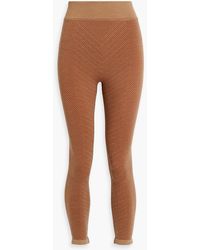 CORDOVA - Andora Striped Stretch-knit leggings - Lyst