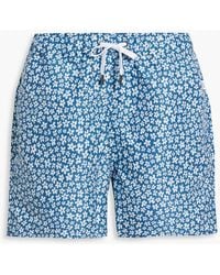 Onia - Charles Short-length Floral-print Swim Shorts - Lyst