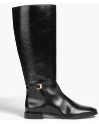 Tory Burch - Buckled Leather Boots - Lyst