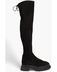 Stuart Weitzman - Bedfordland Stretch-suede Over-the-knee Boots - Lyst