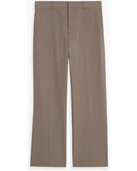 Acne Studios - Pilos Slim-Fit Straight-Leg Crepe Pants - Lyst