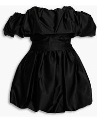 Jonathan Simkhai - Astoria Off-the-shoulder Gathered Satin Mini Dress - Lyst