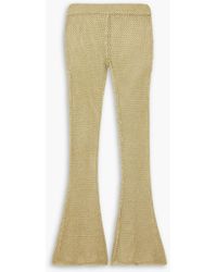 Dodo Bar Or - Karel Crochet-knit Flared Pants - Lyst
