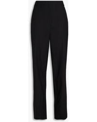Tibi - Wool-twill Straight-leg Pants - Lyst