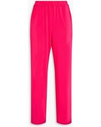 Max Mara - Hose mit geradem bein aus stretch-jersey - Lyst