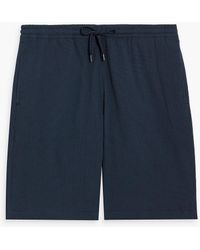 Paul Smith - Cotton-blend Seersucker Drawstring Shorts - Lyst