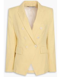 Veronica Beard - Miller Dickey Linen-Blend Twill Blazer - Lyst