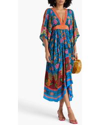 white christmas dresses Orange Marias Floral Cut-Out Midi Dress – FARM Rio