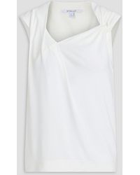 10 Crosby Derek Lam - Alya Draped Jersey Top - Lyst
