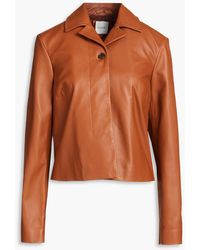 Paul Smith - Leather Jacket - Lyst