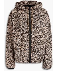 The Upside - Lila Leopard-print Shell Hooded Jacket - Lyst