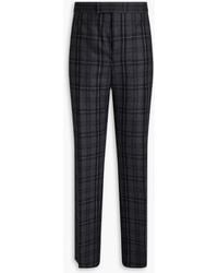 Thom Browne - Fit Checked Wool And Cashmere-Blend Flannel Pants - Lyst