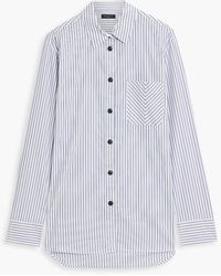 Rag & Bone - Maxine Striped Cotton-poplin Shirt - Lyst